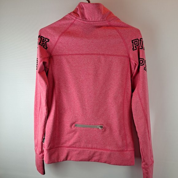 PINK 1/4 Zip Athletic Top Size XS - Picture 2 of 12